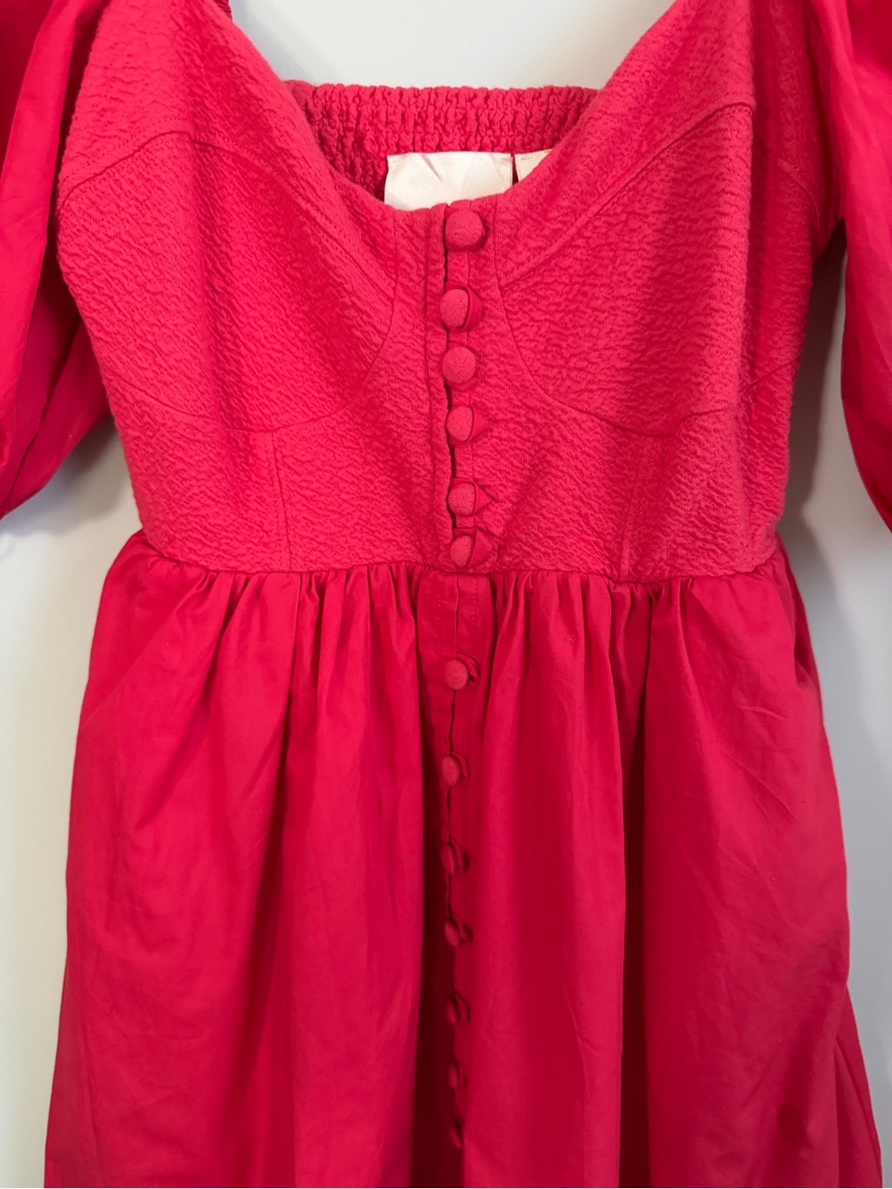 NWT Anthropologie Maeve Red Puff
Sleeve BabyDoll Dress Size XS - Picture 7 of 10
